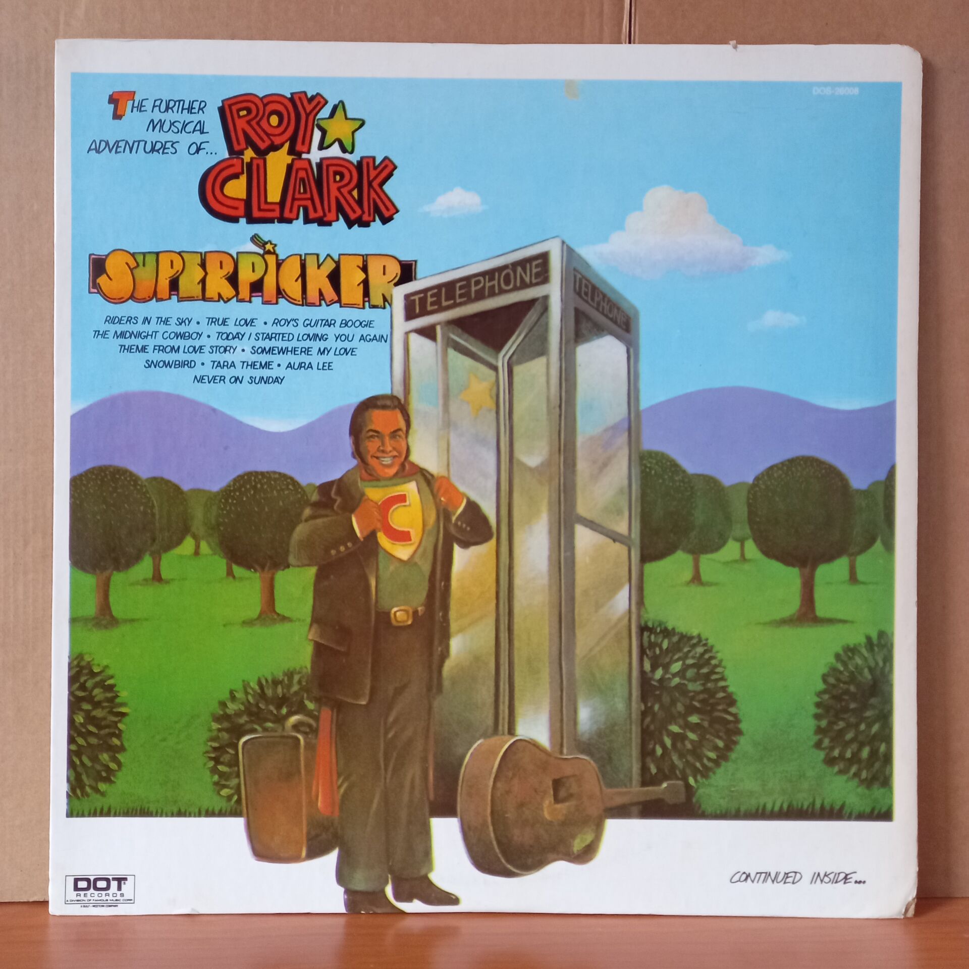 ROY CLARK – SUPERPICKER (1973) - LP 2.EL PLAK