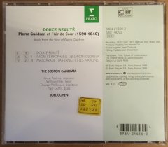 DOUCE BEAUTE - MUSIC FROM THE TIME OF PIERRE GUEDRON  - CD ERATO 1998 JOEL COHEN BOSTON CAMERATA 2.EL