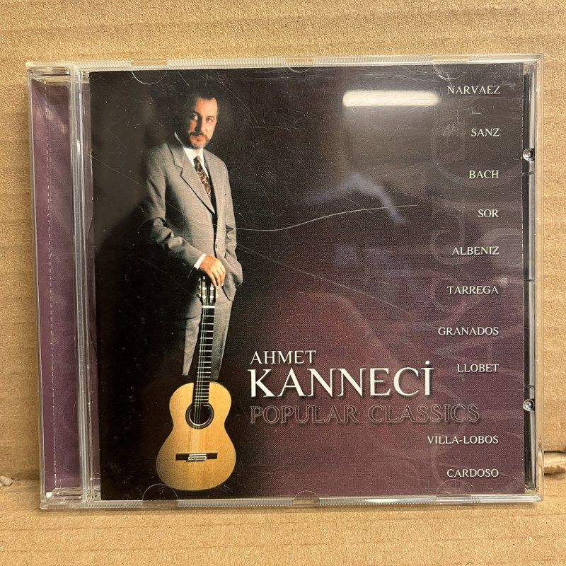 AHMET KANNECİ - POPULAR CLASSICS - CD 2.EL