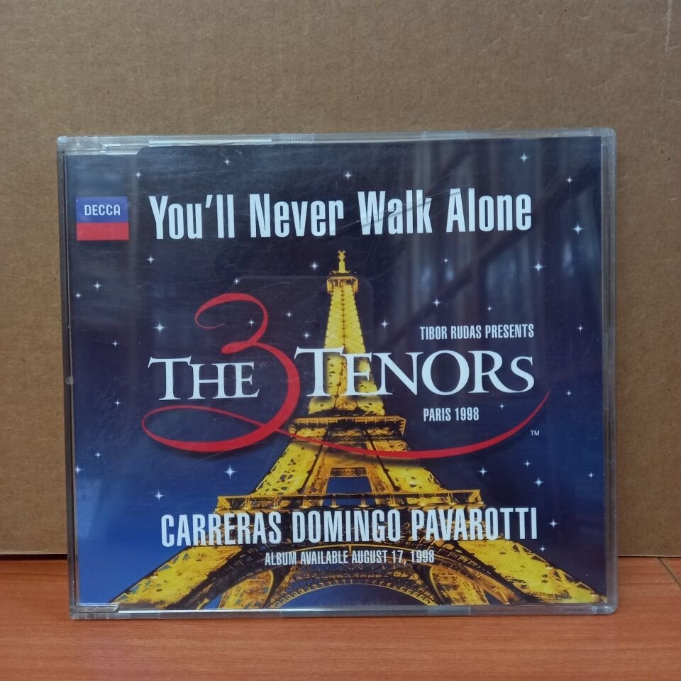 CARRERAS, DOMINGO, PAVAROTTI - YOU'LL NEVER WALK ALONE (1998) - CDSINGLE 2. EL