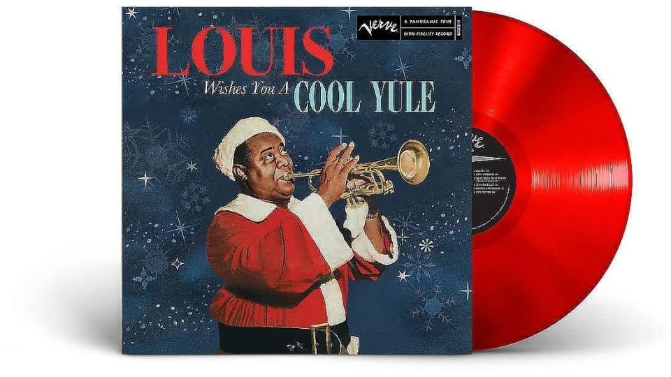 LOUIS ARMSTRONG - LOUIS WISHES YOU A COOL YULE (2022) - LP COMPILATION RED COLOURED SIFIR PLAK