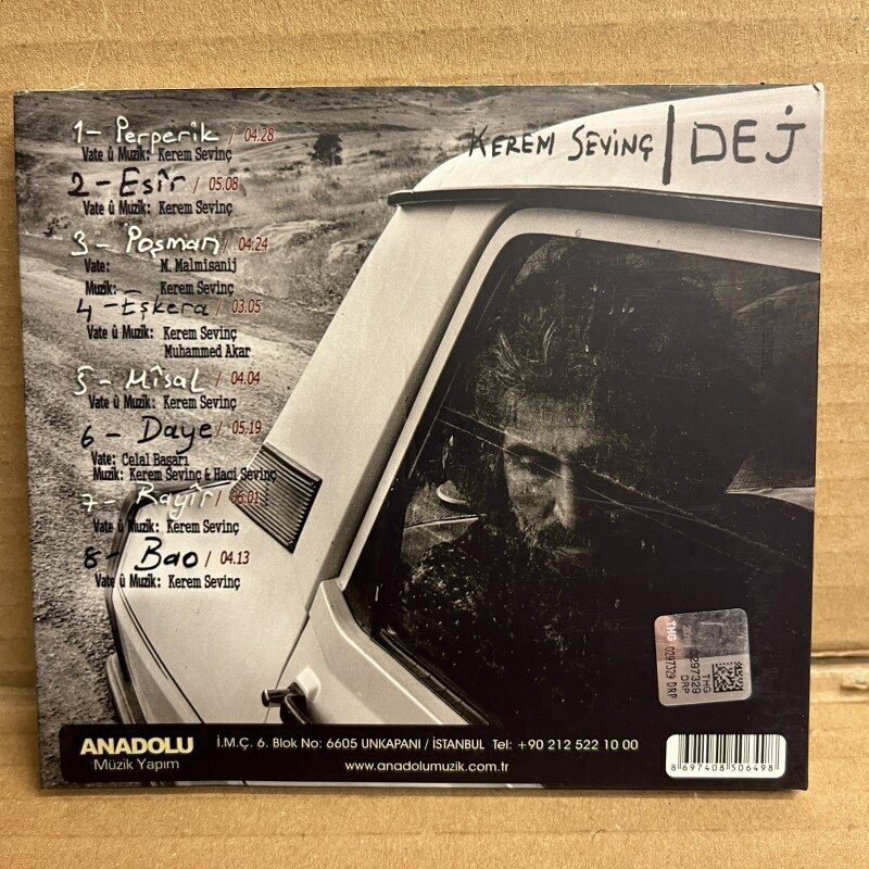 KEREM SEVİNÇ - DEJ (2015) - CD 2.EL