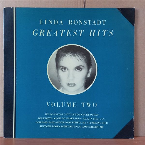 LINDA RONSTADT – GREATEST HITS VOLUME TWO (1980) - LP 2.EL PLAK