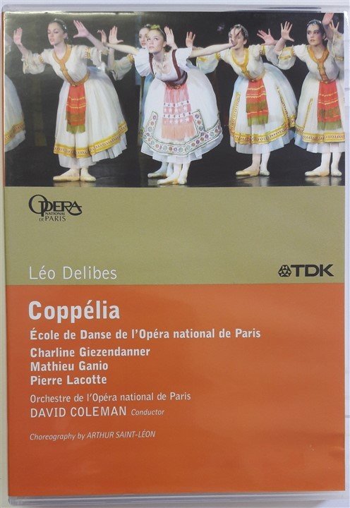 DELIBES: COPPÉLIA - ÉCOLE DE DANSE DE L'OPÉRA NATIONAL DE PARIS, ARTHUR SAINT-LÉON - DVD 2.EL