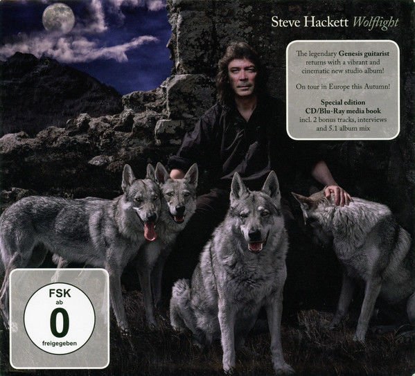 STEVE HACKETT (GENESIS) – WOLFLIGHT (2015) CD + BLU-RAY DIGIPAK AMBALAJINDA SIFIR