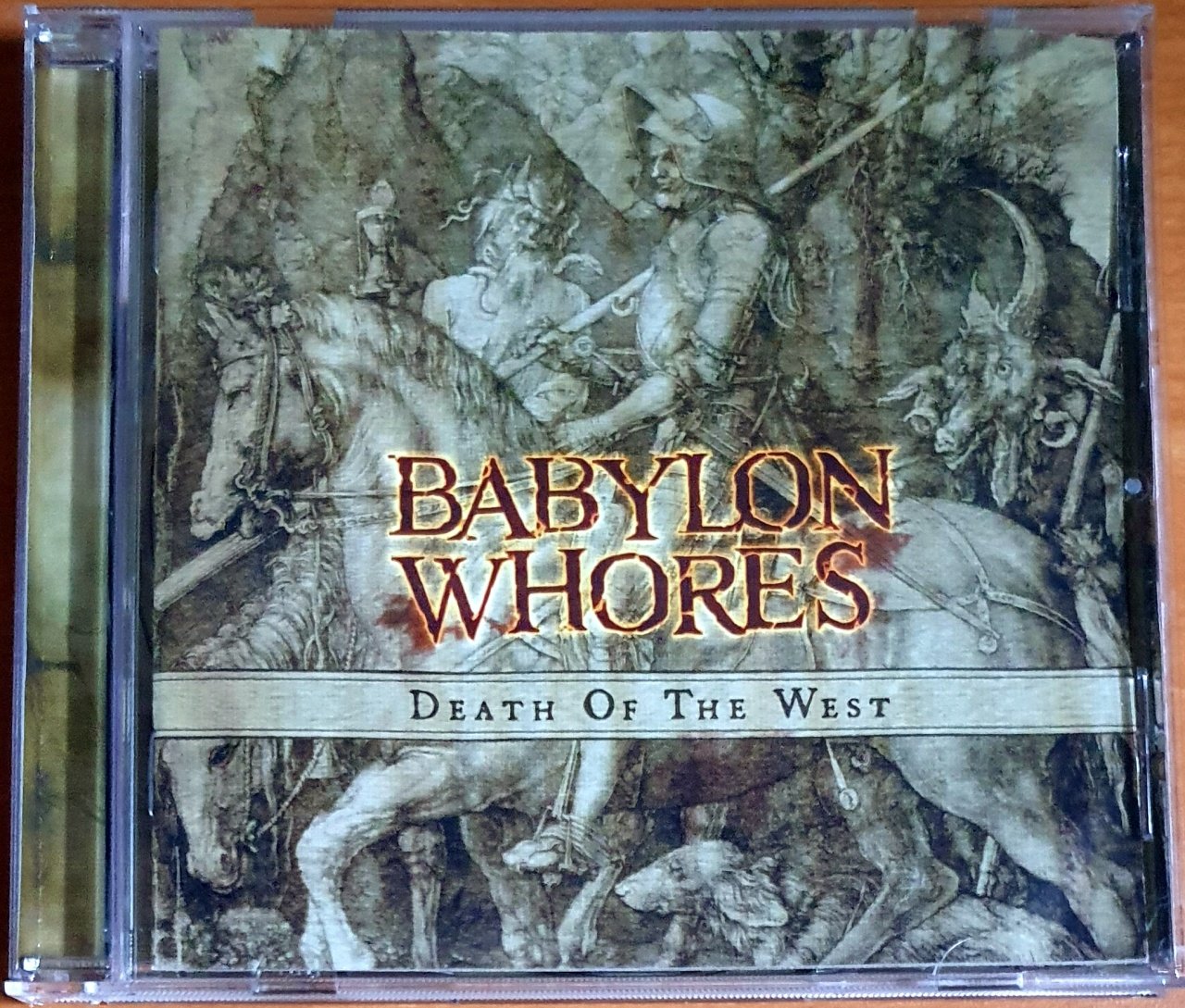 BABYLON WHORES - DEATH OF THE WEST (2002) - CD SPINEFARM RECORDS 2.EL