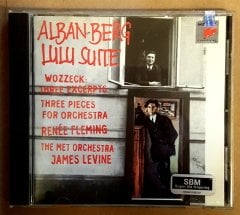 ALBAN BERG - LULU SUITE / WOZZECK / JAMES LEVINE RENEE FLEMING (1995) - CD 2.EL