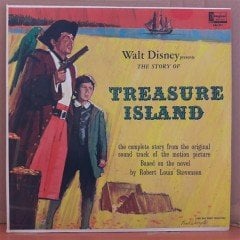 TREASURE ISLAND (1964) - WALT DISNEY - LP PLAK 2.EL