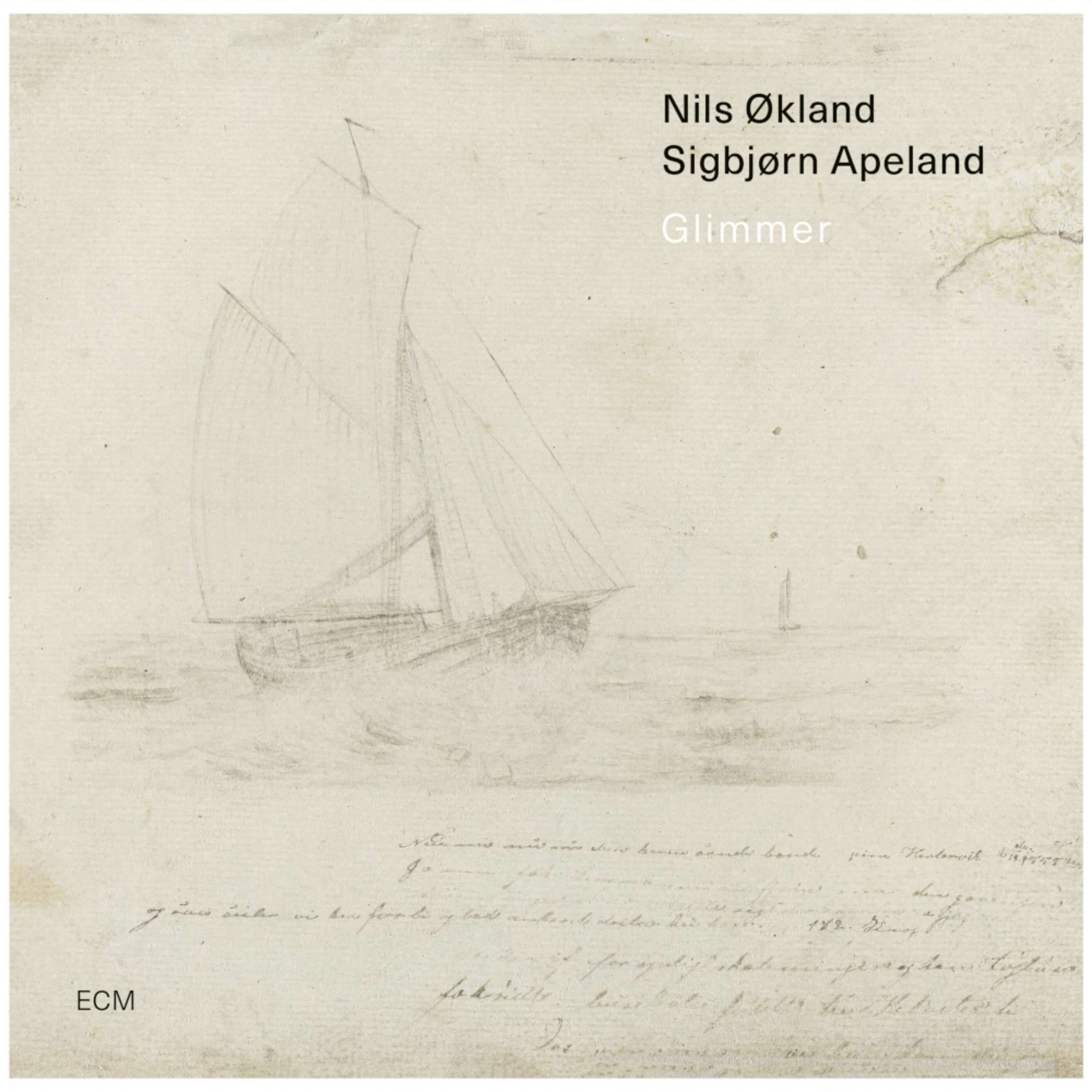 NILS OKLAND & SIGBJORN APELAND - GLIMMER (2023) - LP ECM RECORDS SIFIR PLAK