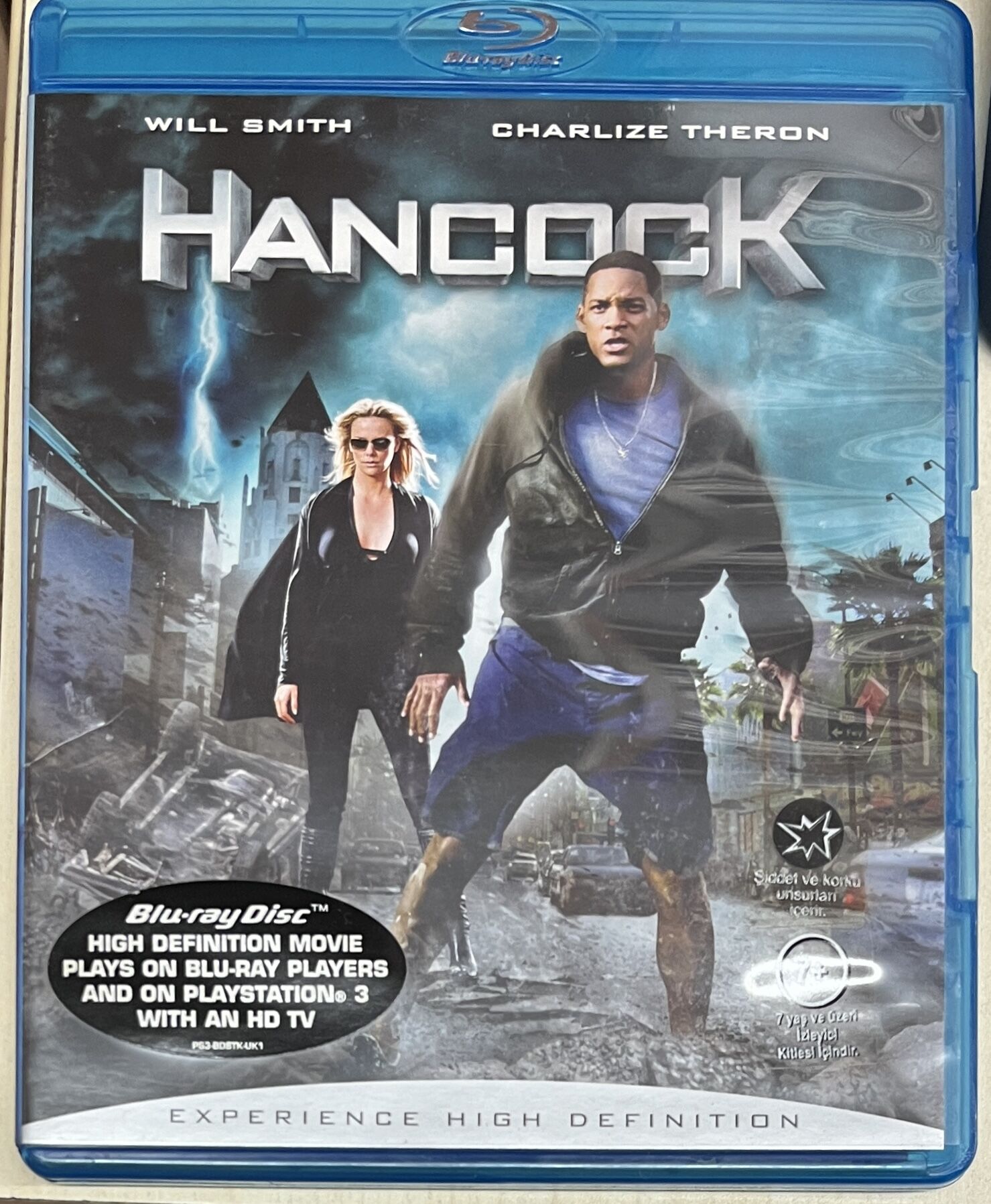 HANCOCK - WILL SMITH - CHARLIZE THERON - BLU-RAY 2.EL