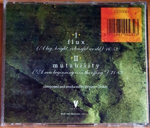 DAVID SYLVIAN / HOLGER CZUKAY - FLUX + MUTABILITY (1989) - CD 2.EL