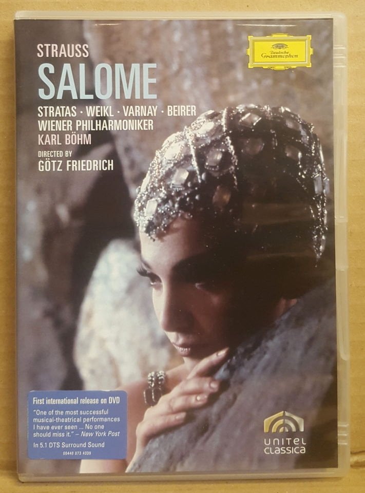 STRAUSS - SALOME / TERESA STRATAS HANS BEIRER ASTRID VARNAY KARL BÖHM (1988) - DVD 2007 EDITION 2.EL