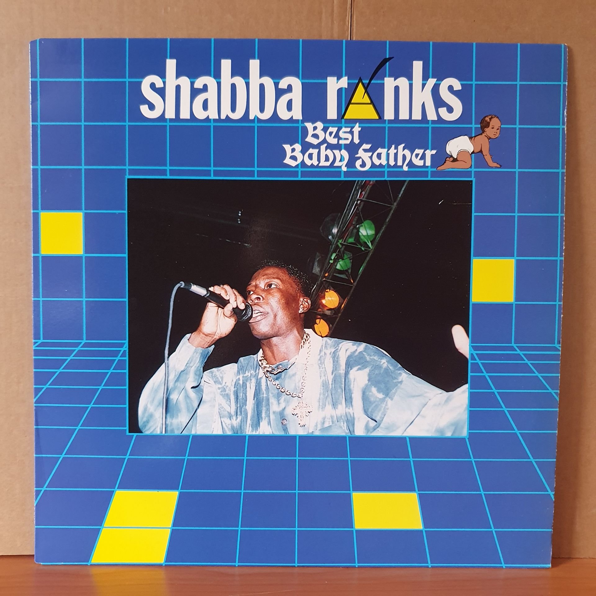 SHABBA RANKS - BEST BABY FATHER (1988) - LP 2.EL PLAK