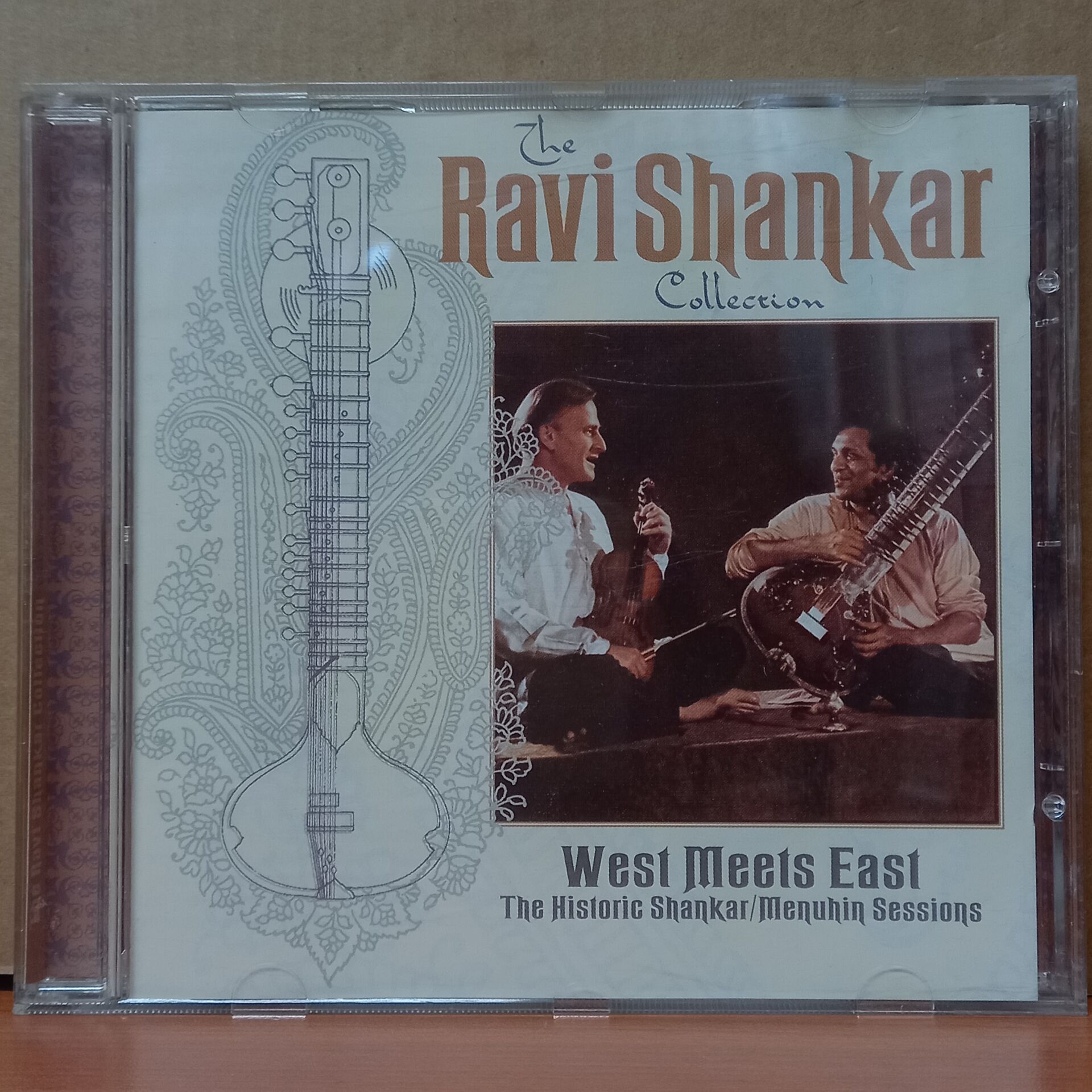 RAVI SHANKAR & YEHUDI MENUHIN – WEST MEETS EAST: THE HISTORIC SHANKAR/MENUHIN SESSIONS (1999) - CD 2.EL