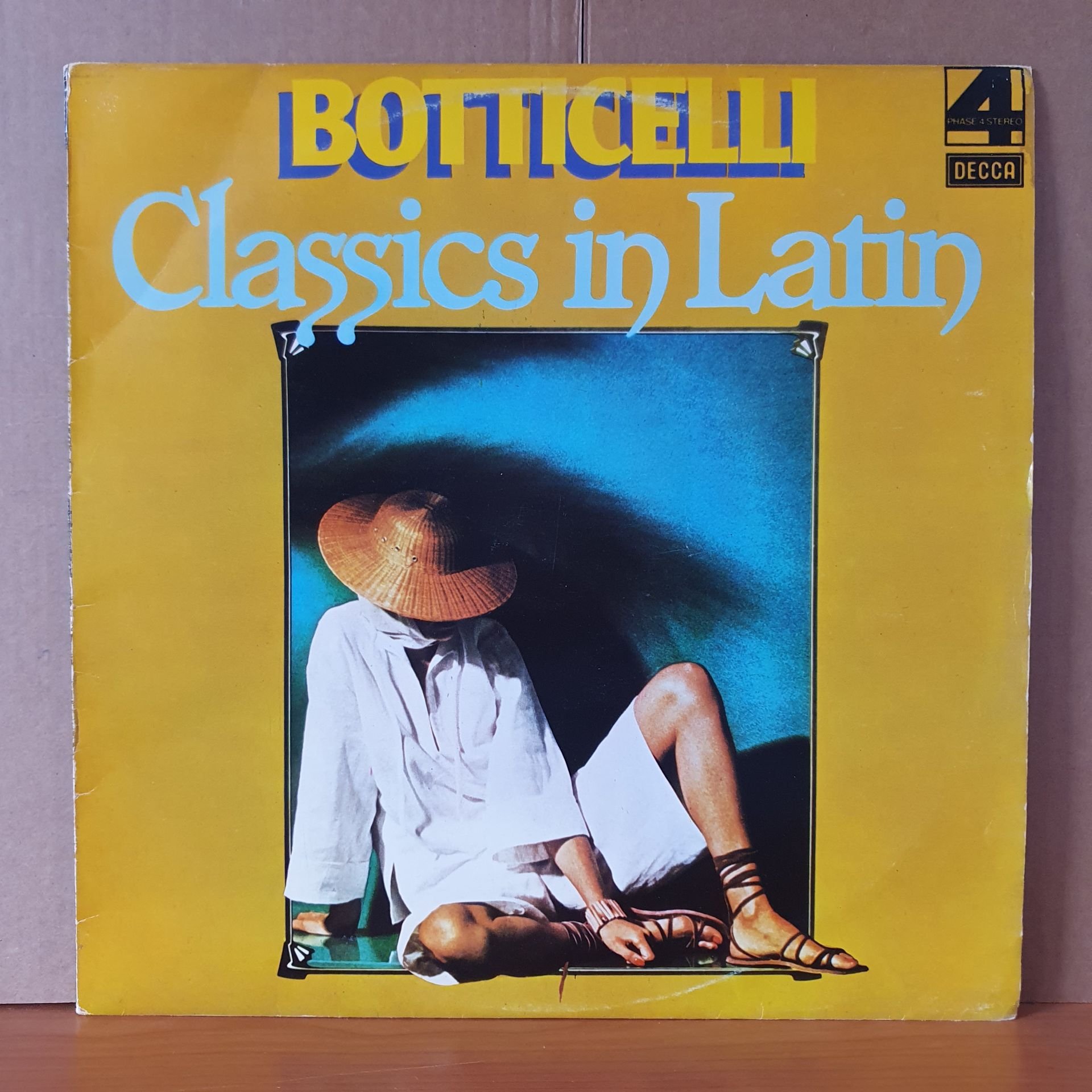 BOTTICELLI - CLASSICS IN LATIN - LP YERLİ BASKI 2.EL PLAK