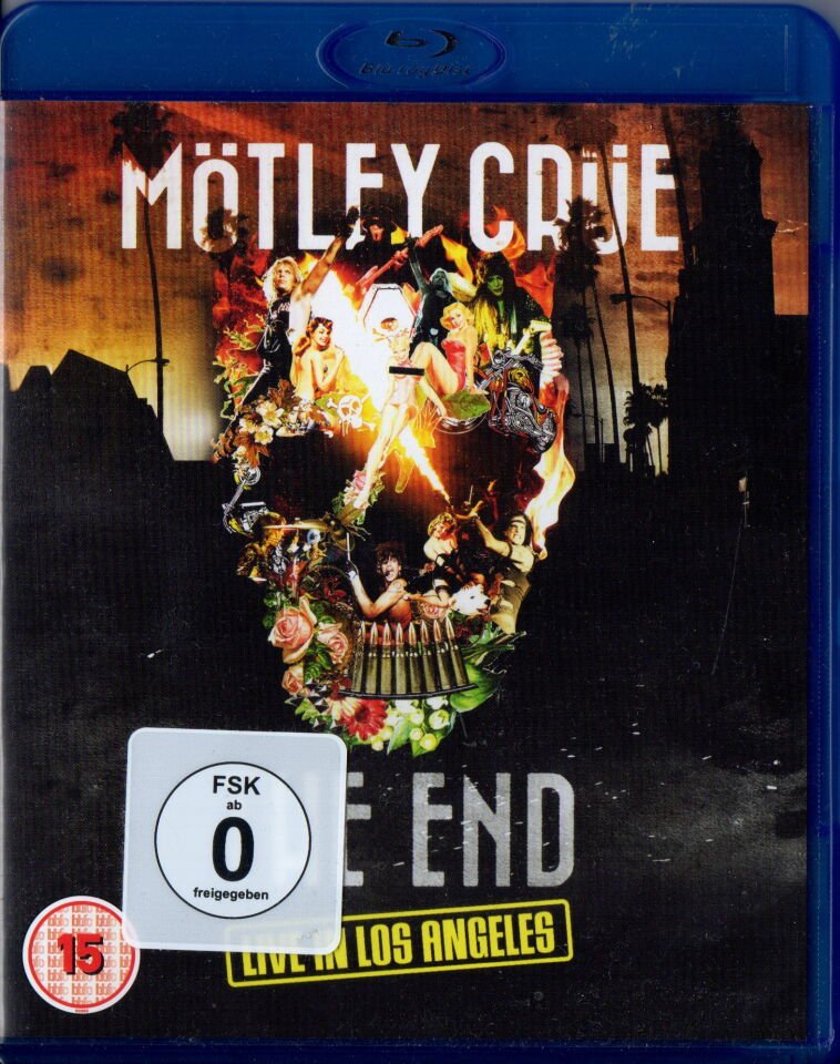 MÖTLEY CRUE - THE END / LIVE IN LOS ANGELES (2016) - BLU-RAY 2.EL