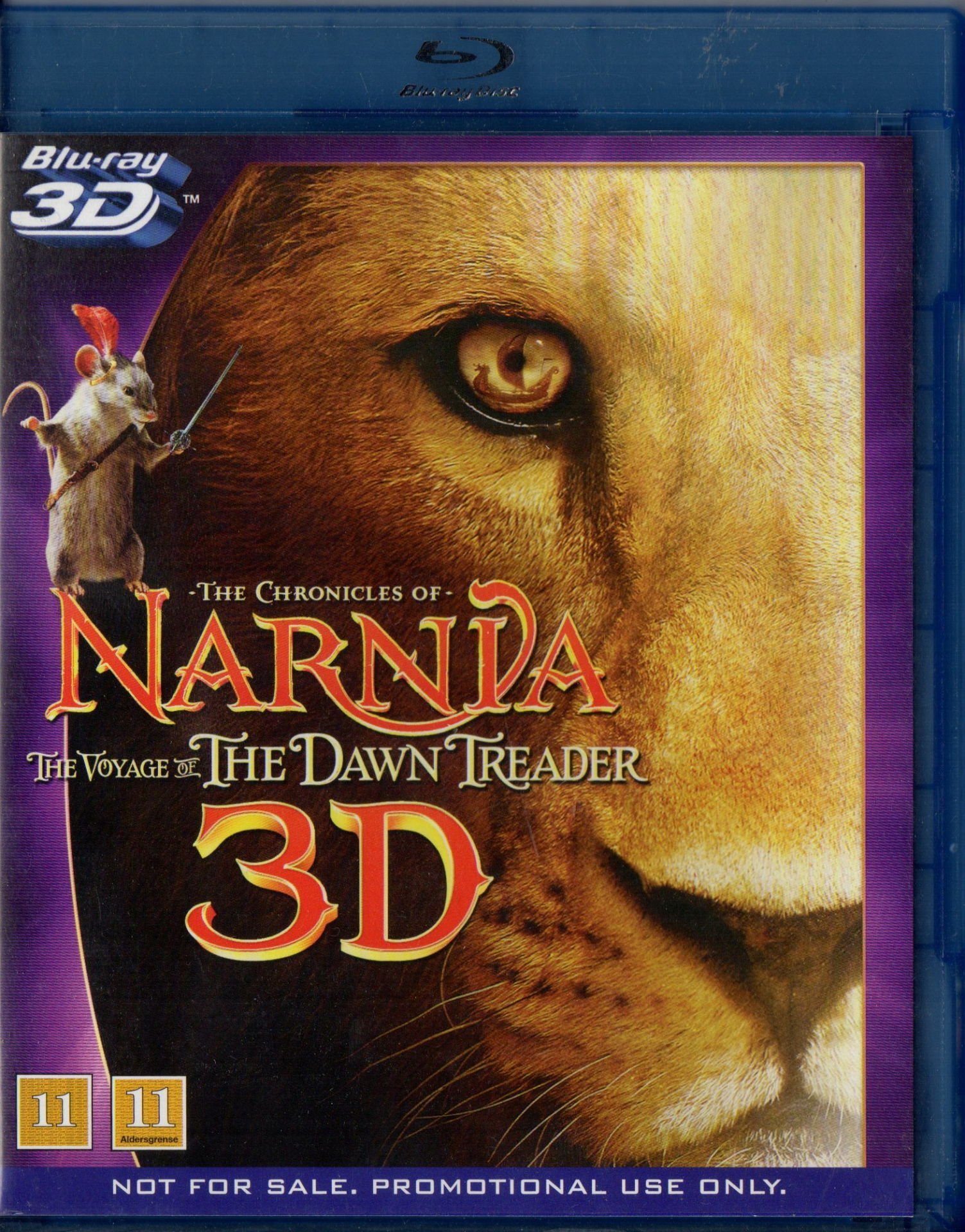 THE CHRONICLES OF NARNIA THE VOYAGE OF THE DAWN TREADER - MICHAEL APTED - 3D BLU-RAY 2.EL