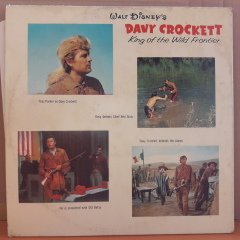 THREE ADVENTURES OF DAVY CROCKETT - WALT DISNEY - PLAK 2.EL