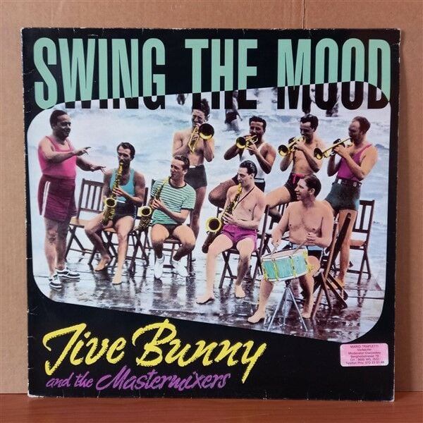 JIVE BUNNY AND THE MASTERMIXERS – SWING THE MOOD (1989) - 12'' 45RPM MAXI SINGLE 2.EL PLAK
