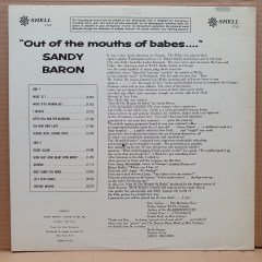 OUT OF THE MOUTHS OF BABES / SANDY BARON - LP 2.EL PLAK