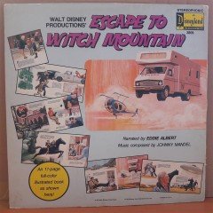 ESCAPE TO WITCH MOUNTAIN (1975) - WALT DISNEY - LP PLAK 2.EL