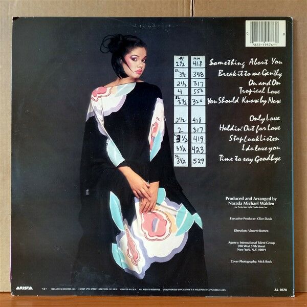 ANGELA BOFILL – SOMETHING ABOUT YOU (1981) - LP 2.EL PLAK