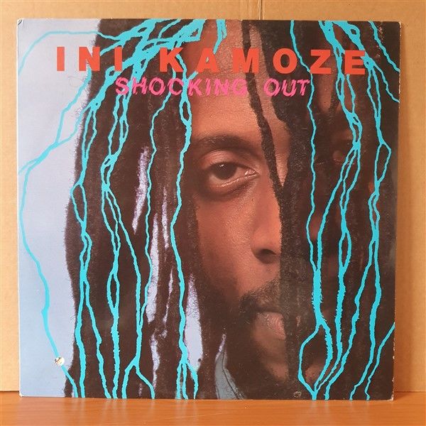 INI KAMOZE - SHOCKING OUT (1988) - LP 2.EL PLAK