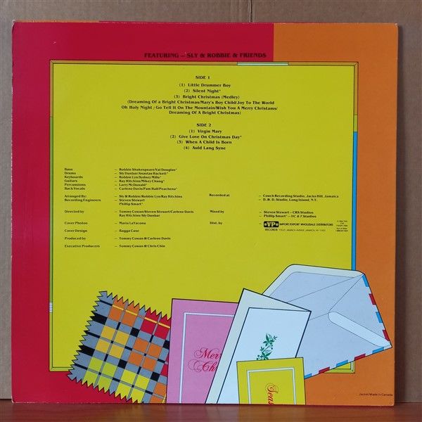 CARLENE DAVIS - CHRISTMAS REGGAE ROCK (1988) - LP 2.EL PLAK