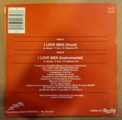 EARTHA KITT - I LOVE MEN / I LOVE MEN instrumental (1984) - 7'' 45 DEVİR 2.EL PLAK