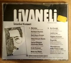 ZÜLFÜ LİVANELİ - İSTANBUL KONSERİ (1985) - CD 1990 SEÇME ESERLER SERİSİ AMBALAJINDA SIFIR