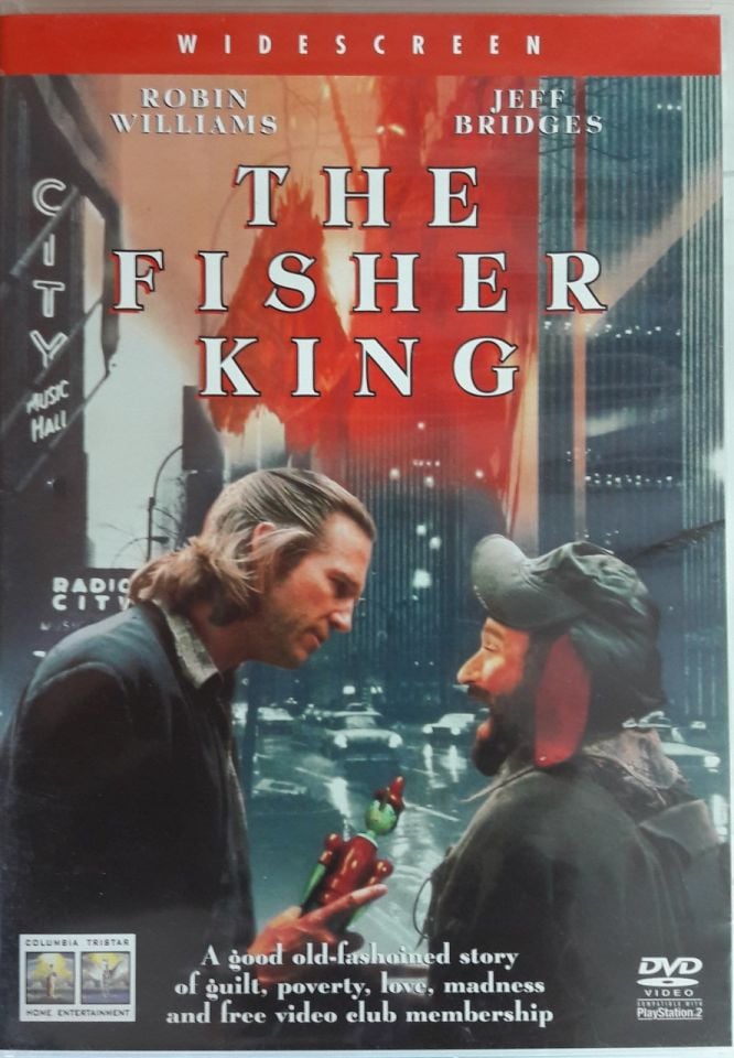 The FISHER KING - BALIKÇI KRAL - ROBIN WILLIAMS - JEFF BRIDGES - TERRY GILLAM - DVD 2.EL