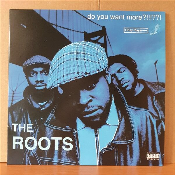 THE ROOTS - DO YOU WANT MORE (1994) - 2LP 2015 REISSUE CLEAR BLUE 2.EL PLAK