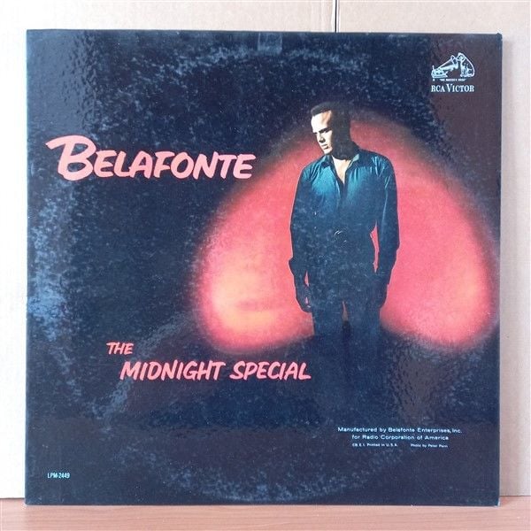 HARRY BELAFONTE – THE MIDNIGHT SPECIAL (1962) - LP 2. EL PLAK