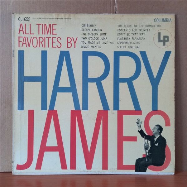 HARRY JAMES – ALL TIME FAVORITES BY HARRY JAMES (1973) - LP 2. EL PLAK