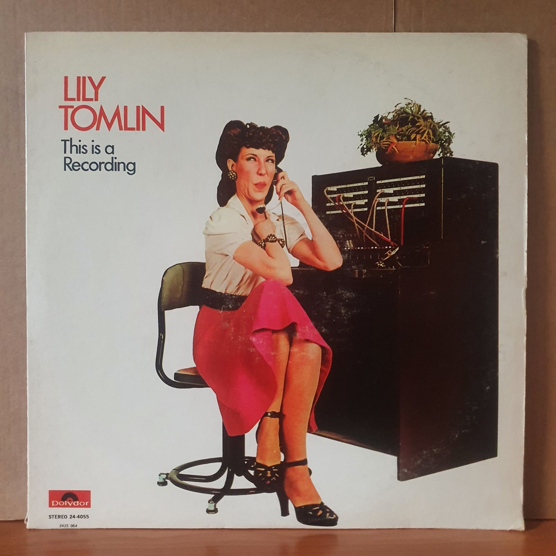 LILY TOMLIN - THIS IS A RECORDING (1971) - LP 2.EL PLAK