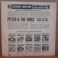 PETER & THE WOLF - TUBBY THE TUBA - LP PLAK 2.EL