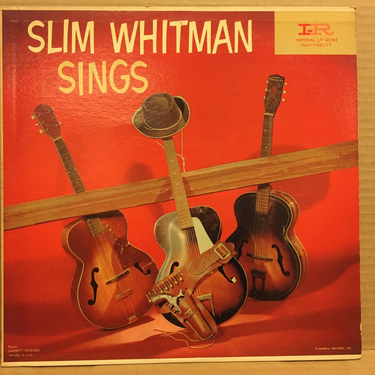 SLIM WHITMAN - SINGS (1959) MONO 2.EL PLAK