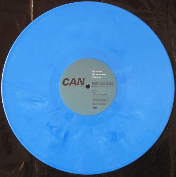 CAN - MONSTER MOVIE (1969) - LP 2022 EDITION BLUE (MONSTER SKY) COLOURED VINYL KRAUTROCK SIFIR PLAK