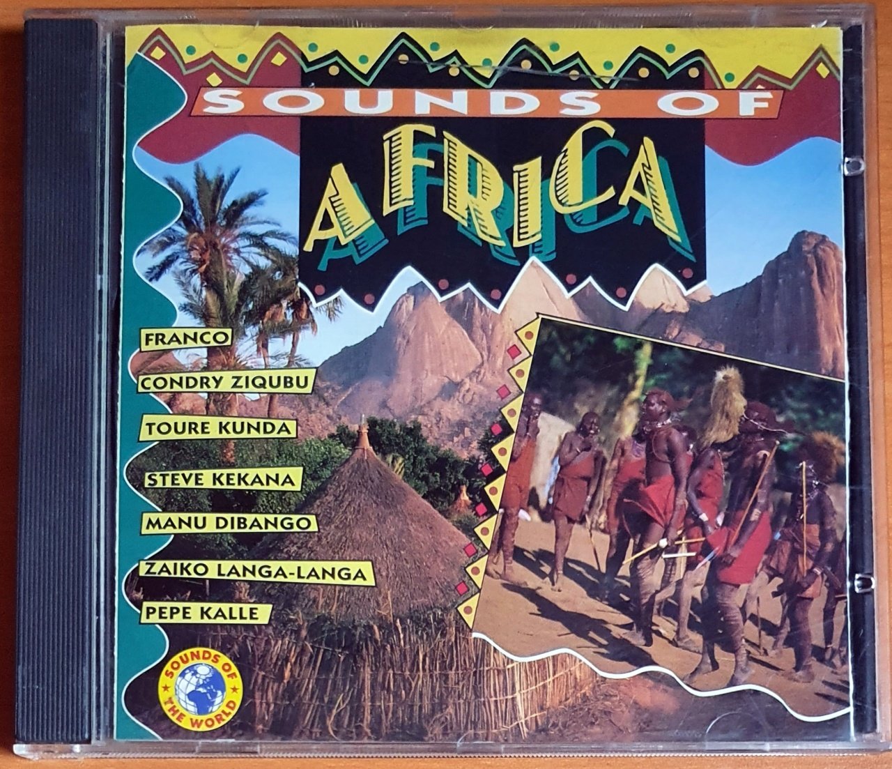 SOUNDS OF AFRICA / FRANCO, CONDRY ZIQUBU, TOURE KUNDA, STEVE KEKANA (1993) - CD 2.EL