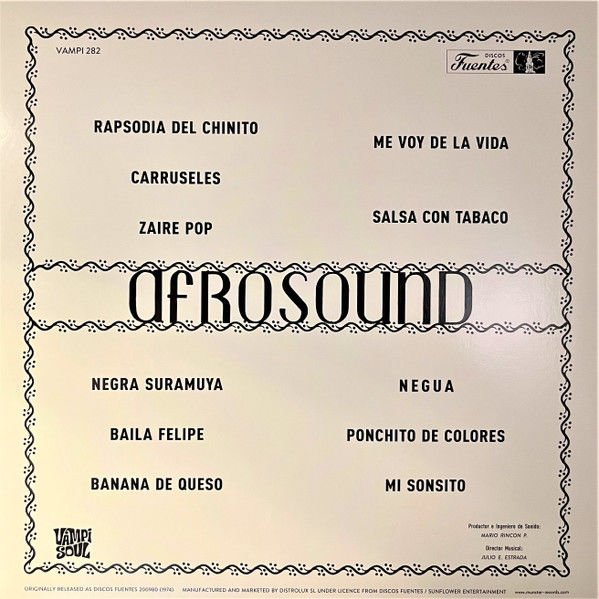 AFROSOUND - CARRUSELES (1974) - LP LATIN FUNK CUMBIA 2023 REISSUE  SIFIR PLAK