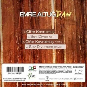 EMRE ALTUĞ'DAN - ÇİFTE KAVRULMUŞ / SEV DİYEMEM (2010) - CD MAXI SINGLE DIGIPAK AMBALAJINDA SIFIR