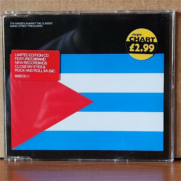 MANIC STREET PREACHERS – THE MASSES AGAINST THE CLASSES (2000) - CD SINGLE 2.EL