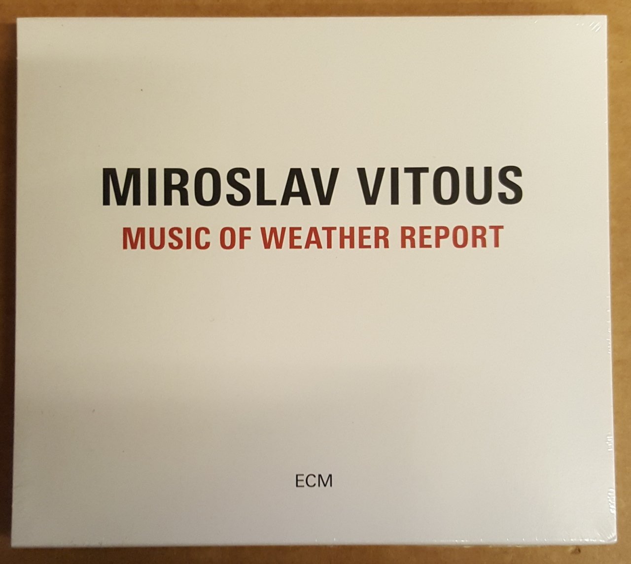 MIROSLAV VITOUS MUSIC OF WEATHER REPORT CD 2016 ECM RECORDS SIFIR