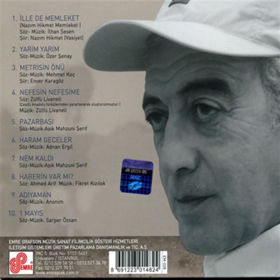 EDİP AKBAYRAM - SÖYLEYEMEDİKLERİM (2008) - DIGIPAK CD SIFIR