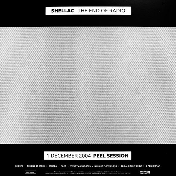 SHELLAC - THE END OF THE RADIO / 1994 PEEL SESSIONS (2019) - 2LP ALTERNATIVE ROCK NOISE ROCK SIFIR PLAK