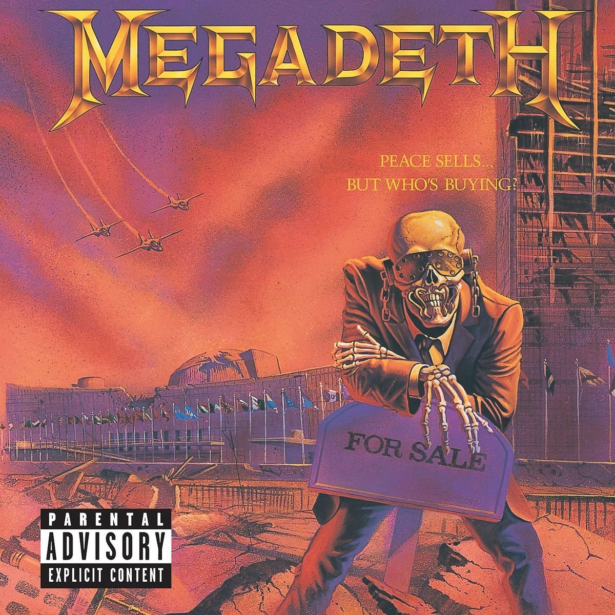 MEGADETH - PEACE SELLS BUT WHO'S BUYING (1986) - CD REMASTERED & REMIXED BONUS TRACKS EDITION JEWEL CASE SIFIR