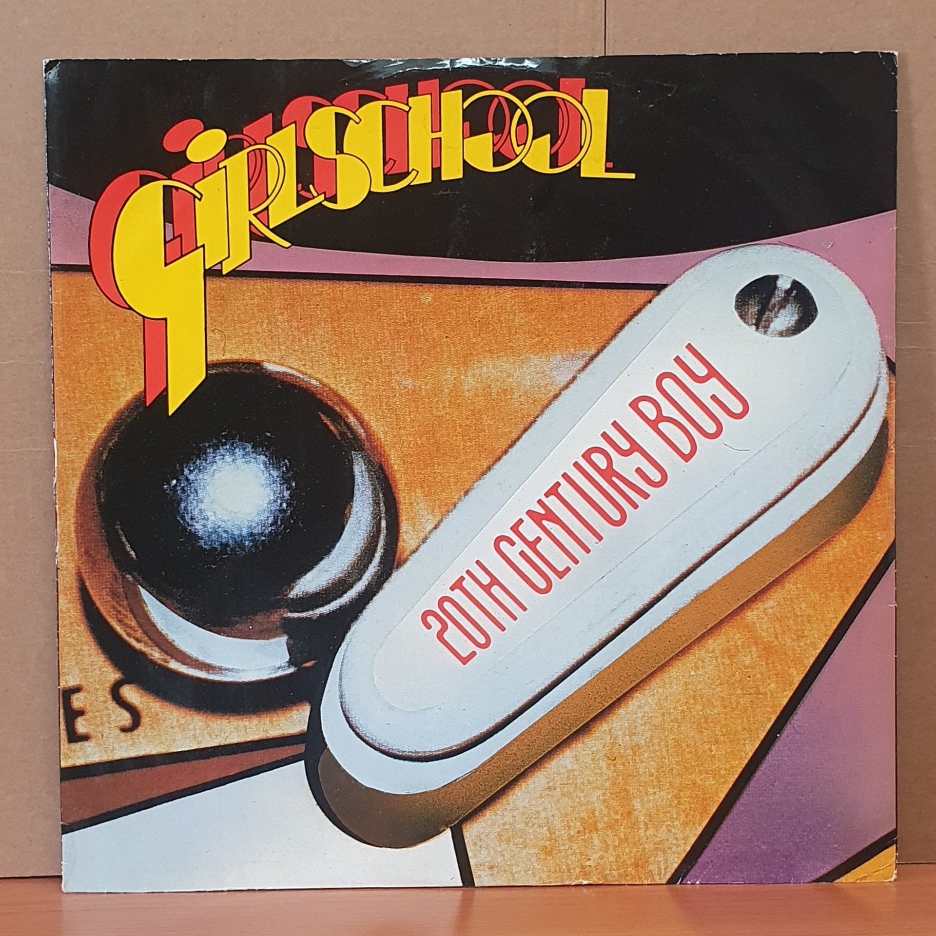 GIRLSCHOOL - 20TH CENTURY BOY (1983) - 12'' 45RPM MAXI SINGLE 2.EL PLAK