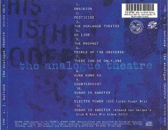 CJ BOLLAND - THE ANALOGUE THEATRE (1997) - CD 2.EL