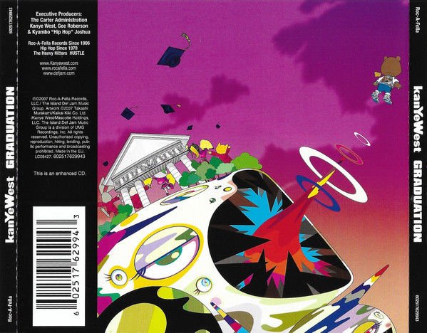 KANYE WEST - GRADUATION (2007) - CD REISSUE / AMBALAJINDA SIFIR