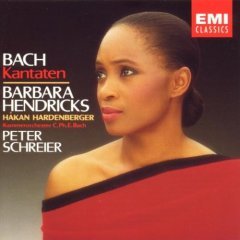 BACH - KANTATEN / BARBRA HENDRICKS - CD 1990 SIFIR